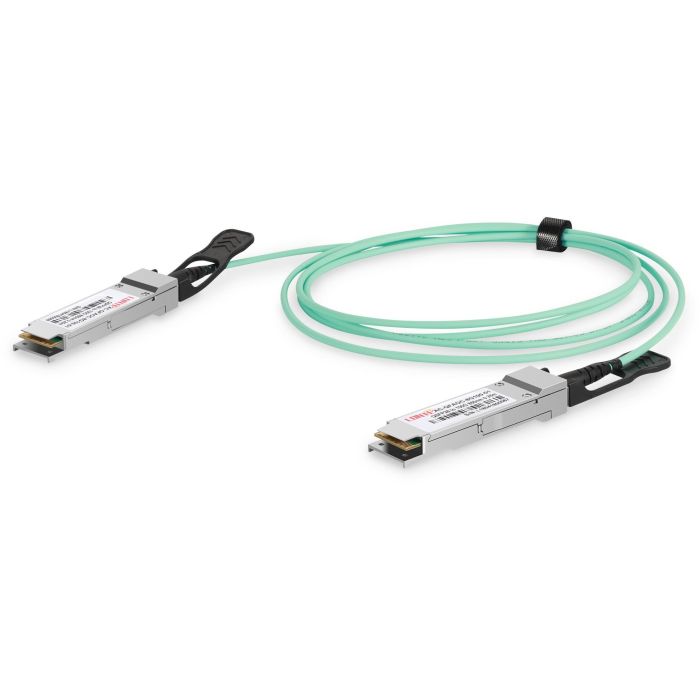 Digitus Kabel QSFP28to QSFP28 100G 10.0m, turquesa