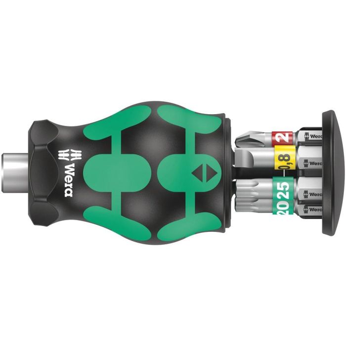 Wera Destornillador Kraftform Kompakt Stubby Magazin 1