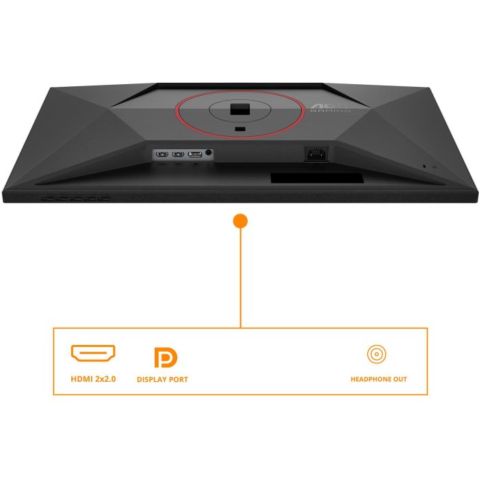 AOC 27G4HA Monitor Gaming 27" Full HD Fast IPS 1ms 200Hz HDMI DP Negro Rojo 11 AOC 27G4HA Monitor Gaming 27" Full HD Fast IPS 1ms 200Hz HDMI DP Negro Rojo 11