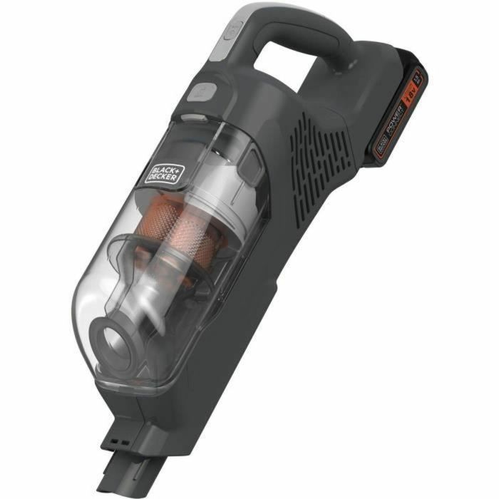 Black & Decker BHFEA18D1-QW Aspiradora escoba 33 AW, 18 V 2.0 Ah, 2 velocidades, Gris titanio 4 Black & Decker BHFEA18D1-QW Aspiradora escoba 33 AW, 18 V 2.0 Ah, 2 velocidades, Gris titanio 4