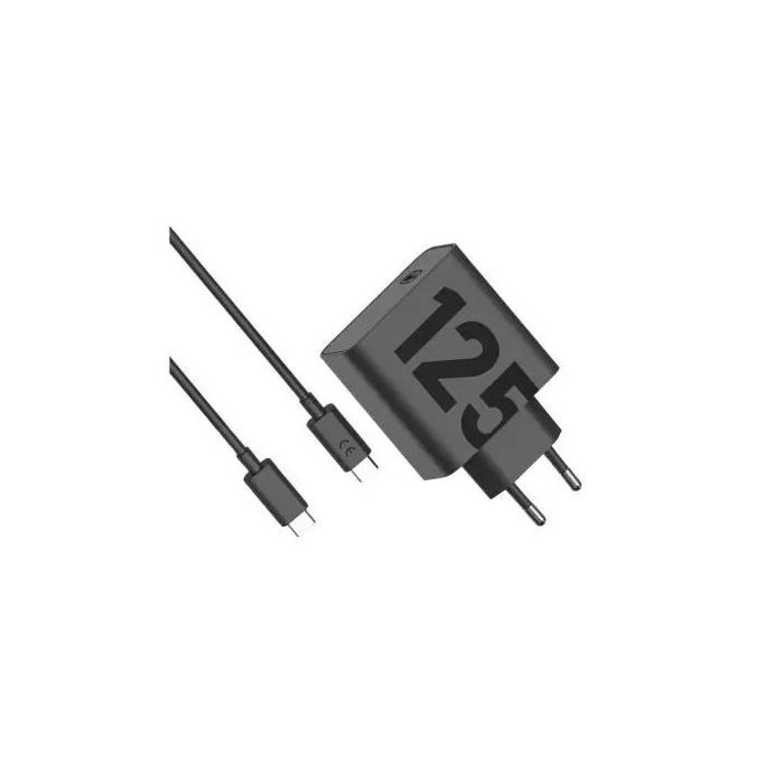 Motorola Cargador Pared Con Cable Usb-C Turbo Power Gan 125 W