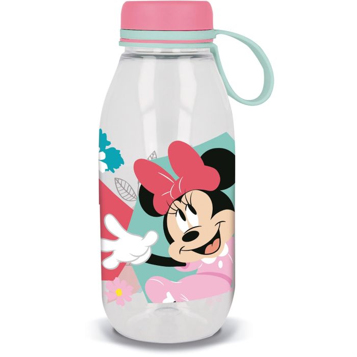Botella de Agua Minnie Mouse CZ11359 460 ml Rosa Silicona Botella de Agua Minnie Mouse CZ11359 460 ml Rosa Silicona