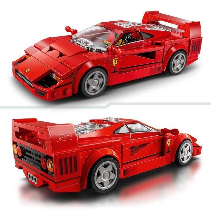 LEGO Speed Champions 76934 Ferrari F40 Supercar - Vehículo de juguete para niños y niñas 2