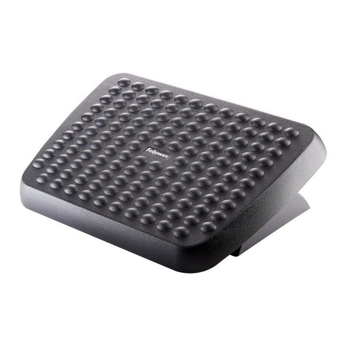 Fellowes Reposapiés Ajustable Ergonómico con Efecto Balanceo y Masaje, Negro, Referencia 48121-70 Fellowes Reposapiés Ajustable Ergonómico con Efecto Balanceo y Masaje, Negro, Referencia 48121-70
