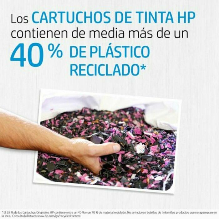 Cartucho de Tinta Original HP 3JA27AE#301 Cian (1 unidad) 4 Cartucho de Tinta Original HP 3JA27AE#301 Cian (1 unidad) 4