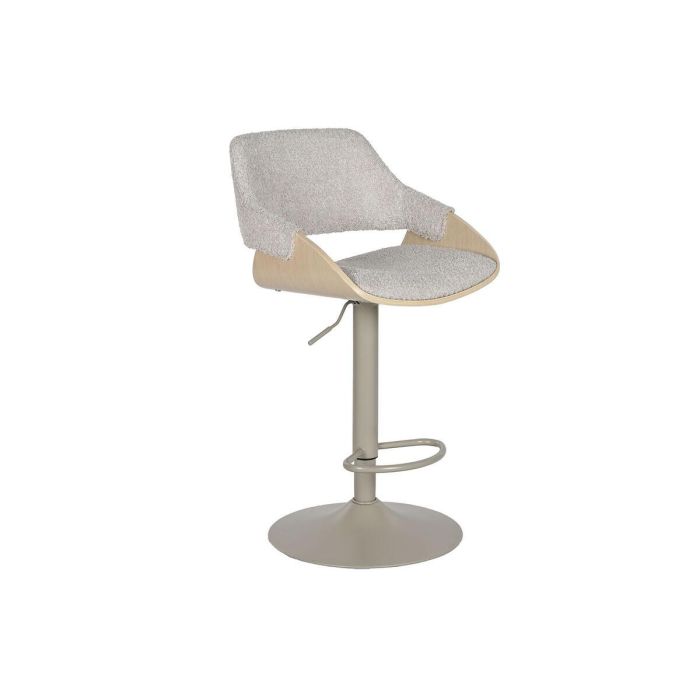 Taburete Moderno DKD Home Decor Natural Beige 50.5 x 90.5 x 50.5 cm 1 Taburete Moderno DKD Home Decor Natural Beige 50.5 x 90.5 x 50.5 cm 1