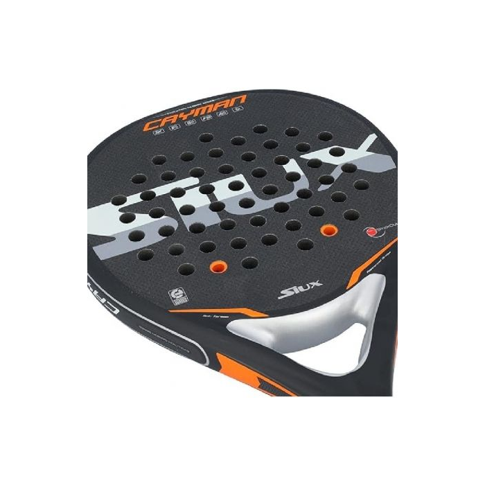 Pala de Pádel Siux Cayman/ Negra 4 Pala de Pádel Siux Cayman/ Negra 4