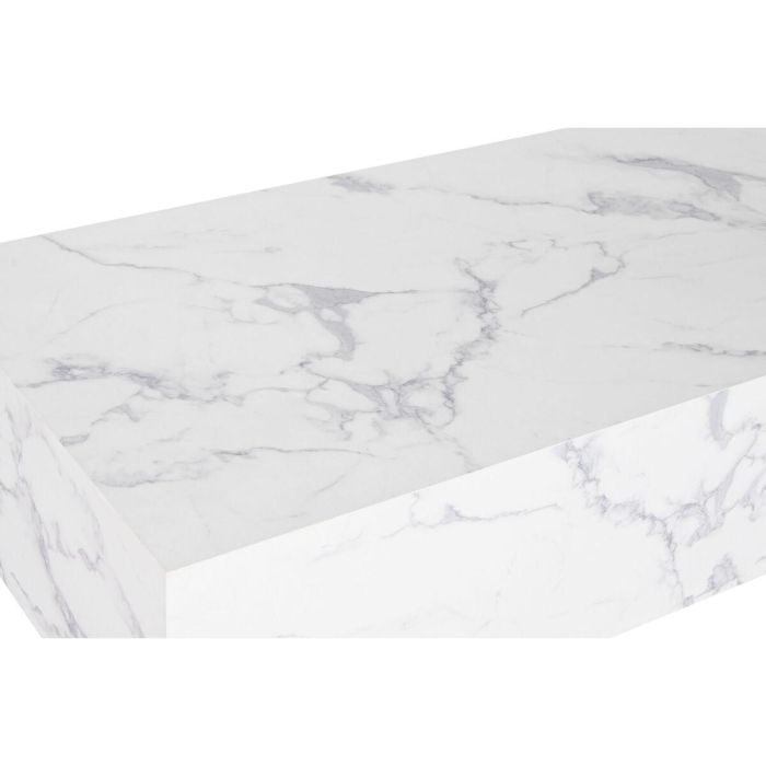 Mesa Centro Moderno DKD Home Decor Blanco 60 x 35 x 120 cm 4