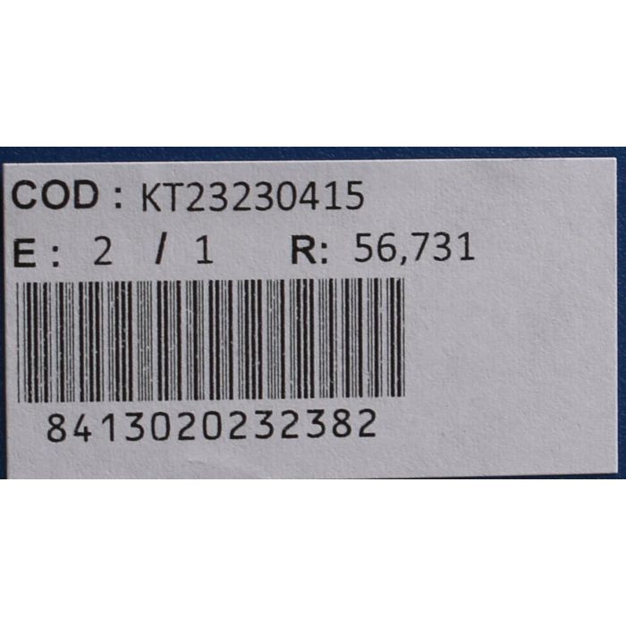 Denox Cubo Basura Reciclaje 65L Azul, Abierto - 29 x 67 x 59 cm (2 Unidades) 1
