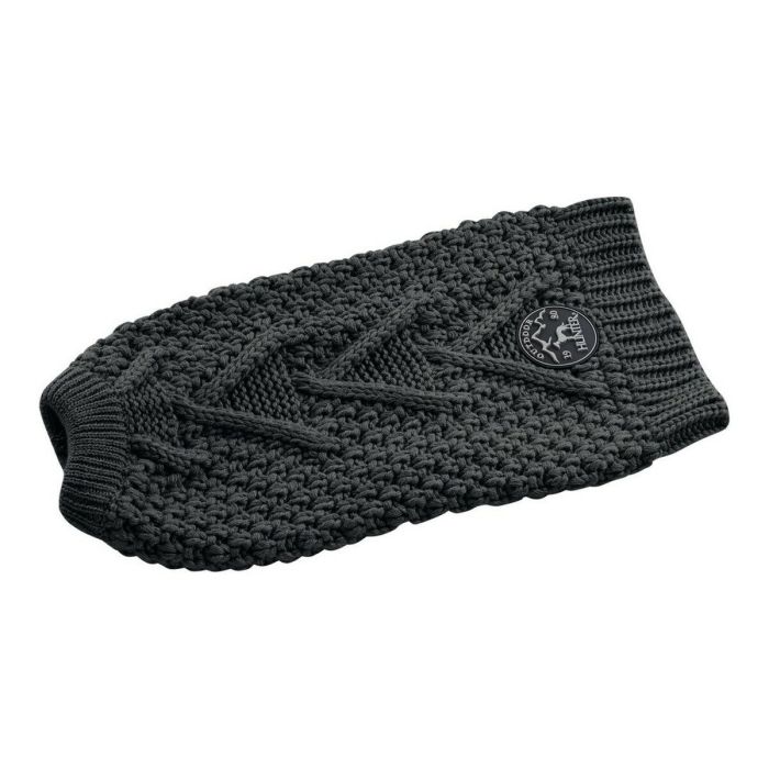 Hunter | Jersey para Perros Malmö 35 cm Antracita | Punto Trenzado 100% Acrílico | Cálido y Suave para Días Fríos 2 Hunter | Jersey para Perros Malmö 35 cm Antracita | Punto Trenzado 100% Acrílico | Cálido y Suave para Días Fríos 2