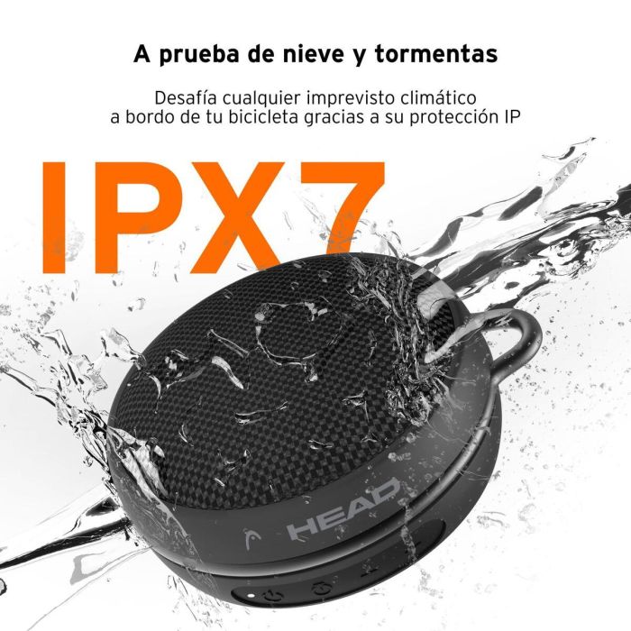 Altavoz Bluetooth Portátil Head Negro 3 W 9