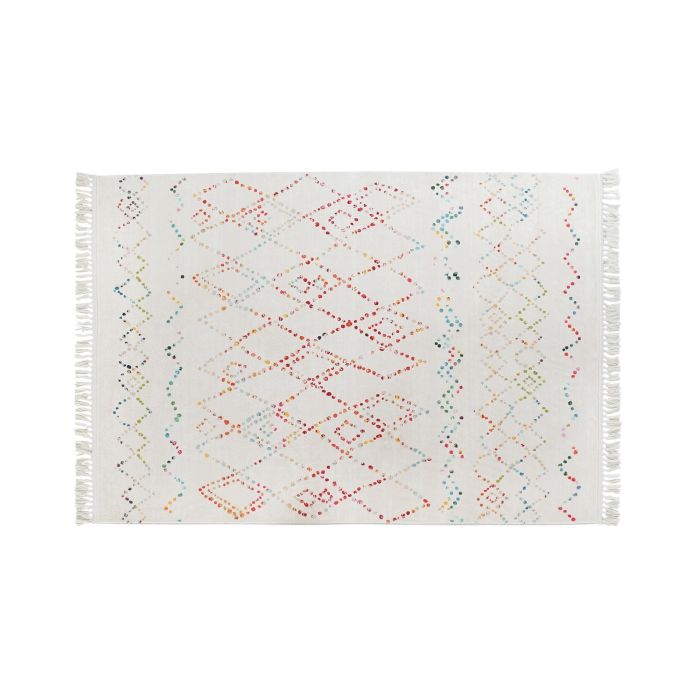 Alfombra Urban DKD Home Decor Multicolor Blanco 180 x 0.7 x 120 cm