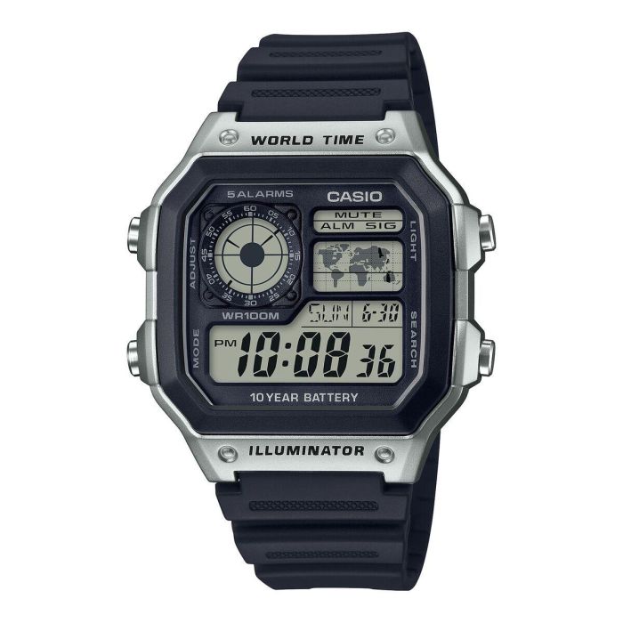 Reloj Hombre Casio CASIO SPORT WORLD TIME ILLUMINATOR 5 ALARMS