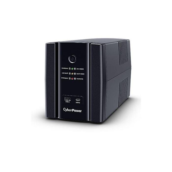SAI Línea Interactiva Cyberpower UT1500EG/ 1500VA-900W/ 4 Salidas/ Formato Torre SAI Línea Interactiva Cyberpower UT1500EG/ 1500VA-900W/ 4 Salidas/ Formato Torre