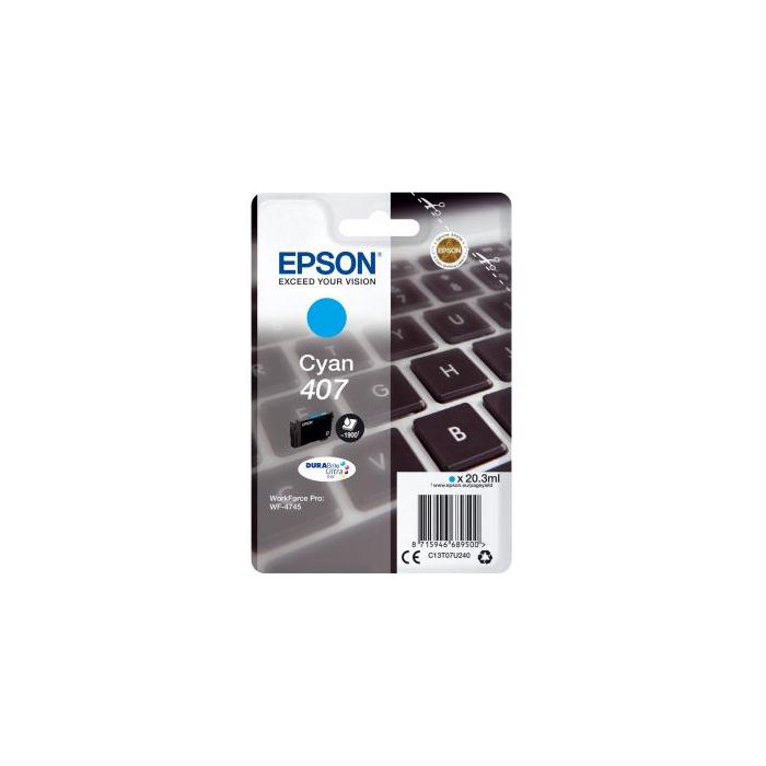 EPSON Ink Cartridge L Cyan 1,9k 407 teclado