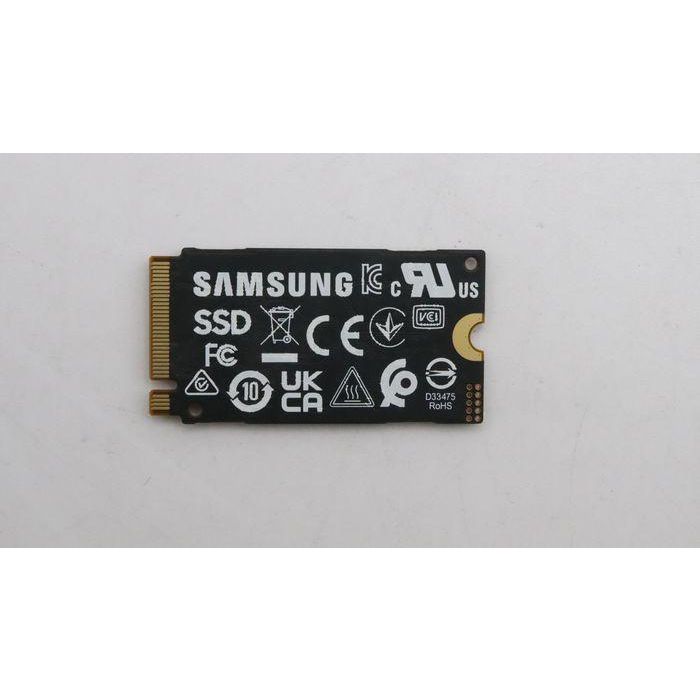 Lenovo M.2 2242 SSD with 512GB capacity, PCIe 4.0 x4 interface, NVMe, and OPAL security for enhanced data protection. 1 Lenovo M.2 2242 SSD with 512GB capacity, PCIe 4.0 x4 interface, NVMe, and OPAL security for enhanced data protection. 1