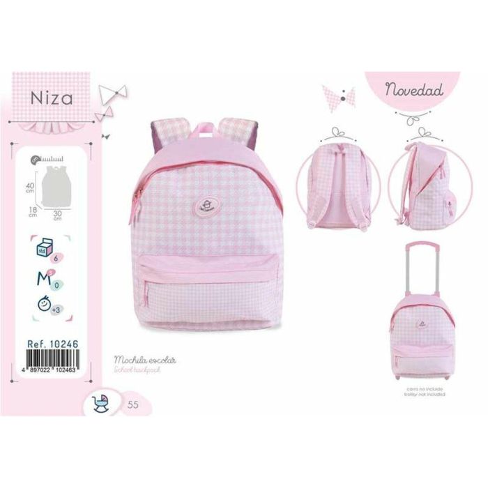 Mochila escolar 40x30x18 cm 1 Mochila escolar 40x30x18 cm 1