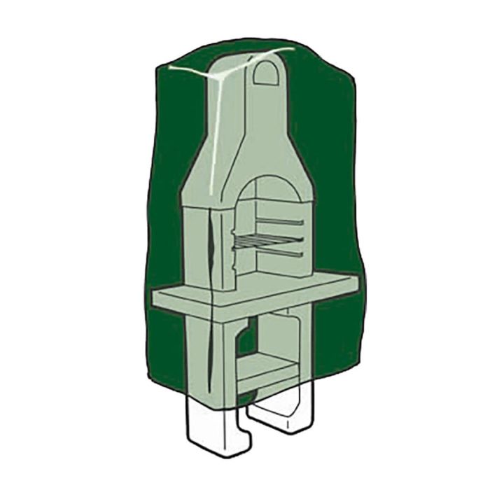 Funda Protectora Altadex Barbacoa Verde Polietileno 128 x 80 x 253 cm