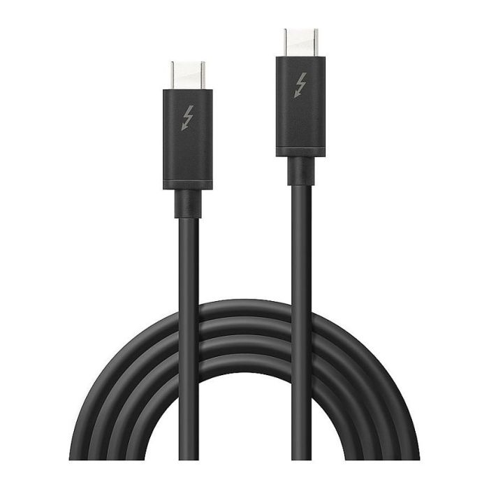 Lindy Cable Thunderbolt 3 Pasivo 2m para Datos, Video 4K y Carga hasta 100W Lindy Cable Thunderbolt 3 Pasivo 2m para Datos, Video 4K y Carga hasta 100W