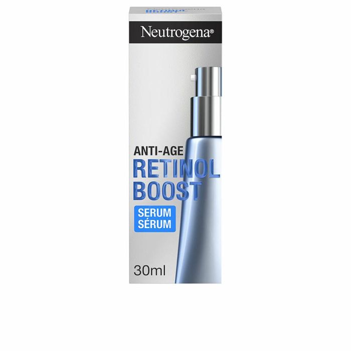 Neutrogena RETINOL BOOST Sérum Facial con Retinol Puro Antiarrugas. Tratamiento Hidratante para Líneas Finas, Arrugas y Manchas de la Edad 30 ml