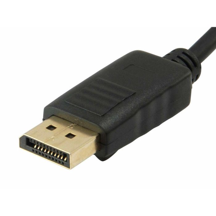Equip Adaptador DisplayPort (DP) a VGA Macho a Hembra, Full HD 1920x1200, DP 1.1, Aluminio, con pestillo, 15cm 5 Equip Adaptador DisplayPort (DP) a VGA Macho a Hembra, Full HD 1920x1200, DP 1.1, Aluminio, con pestillo, 15cm 5
