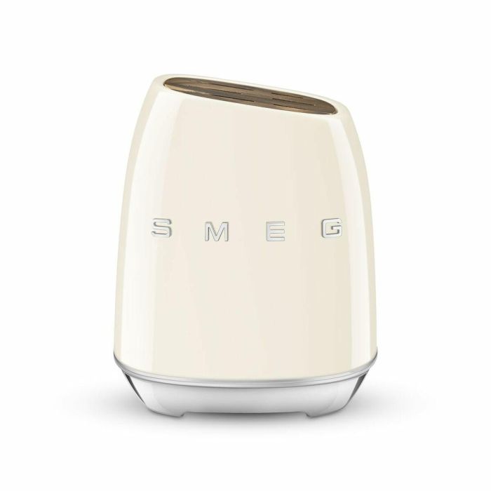 Juego de Cuchillos de Cocina y Soporte Smeg KBSF02CR Crema 7 Juego de Cuchillos de Cocina y Soporte Smeg KBSF02CR Crema 7