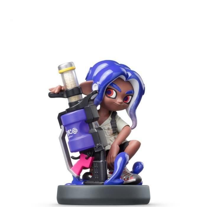 Pack Amiibo - Colección Splatoon 3 - Octaling (azul) + Inkling (amarillo) + Salmioche 1 Pack Amiibo - Colección Splatoon 3 - Octaling (azul) + Inkling (amarillo) + Salmioche 1
