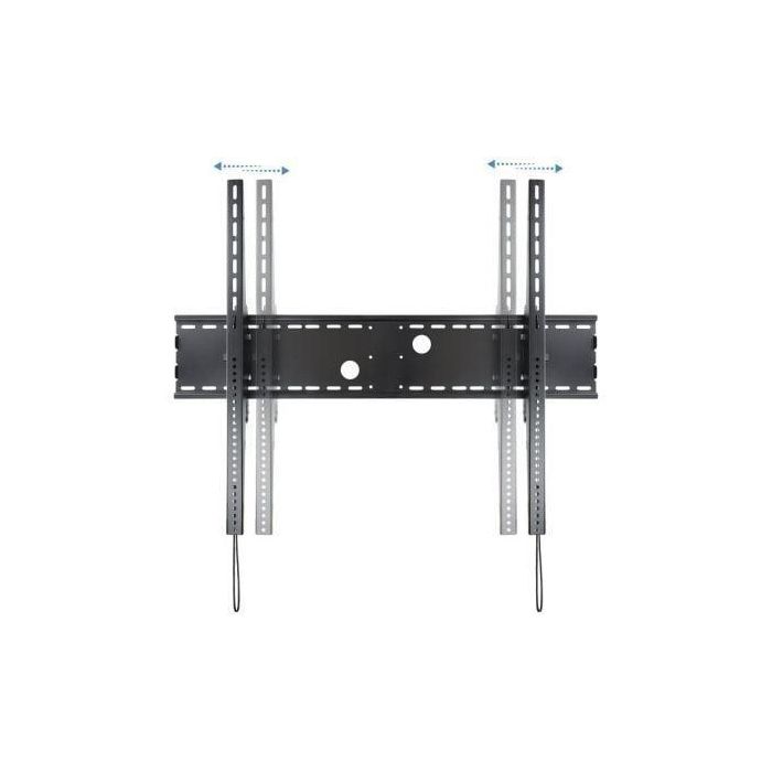 TooQ LP42130T-B Soporte de Pared Fijo Inclinable para TV 60-100" hasta 130kg. Ángulo ±15°, Negro, 130mm, Curvas. 2 TooQ LP42130T-B Soporte de Pared Fijo Inclinable para TV 60-100" hasta 130kg. Ángulo ±15°, Negro, 130mm, Curvas. 2