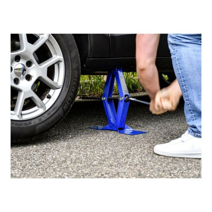 Michelin Gato de Diamante 1.5T - Capacidad Elevación 115-390mm, Patas Estables, Suela Goma Protectora, Mango Antideslizante 4 Michelin Gato de Diamante 1.5T - Capacidad Elevación 115-390mm, Patas Estables, Suela Goma Protectora, Mango Antideslizante 4