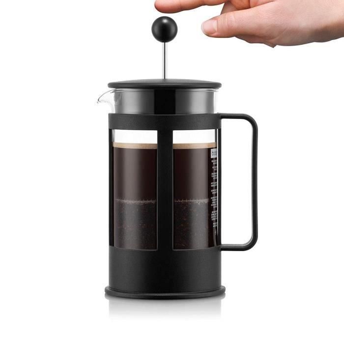 Bodum BOD0727015123325 Kenia cafetera de pistón 8 tazas 1.0 L 5 Bodum BOD0727015123325 Kenia cafetera de pistón 8 tazas 1.0 L 5