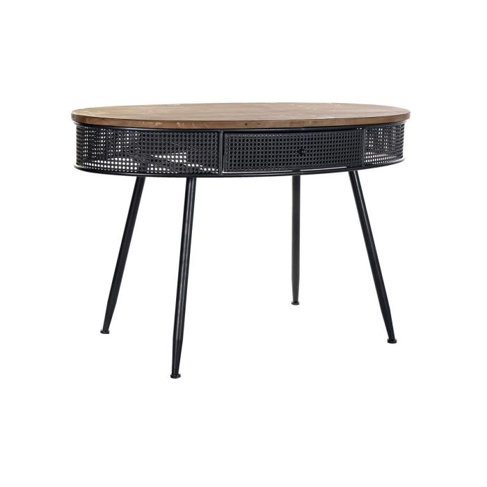 Consola Loft DKD Home Decor Negro Marron 65 x 77 x 120 cm Consola Loft DKD Home Decor Negro Marron 65 x 77 x 120 cm