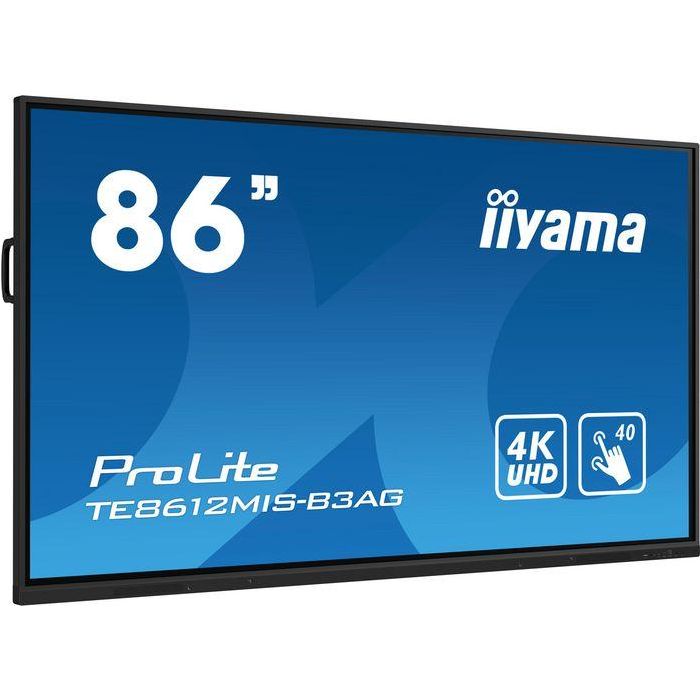 iiyama 86" iiWare10 , Android 11, 8/64GB, 40-Points PureTouch IR with zero bonding, 3840x2160, UHD VA panel iiyama 86" iiWare10 , Android 11, 8/64GB, 40-Points PureTouch IR with zero bonding, 3840x2160, UHD VA panel