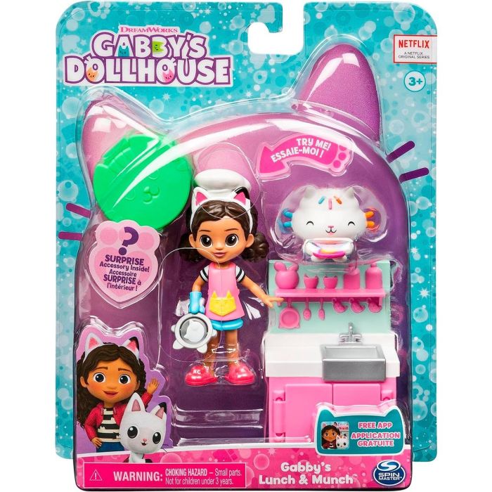 Spin Master Casa Muñecas Gabby Cocina con Gabby y Muffin 6066483 1