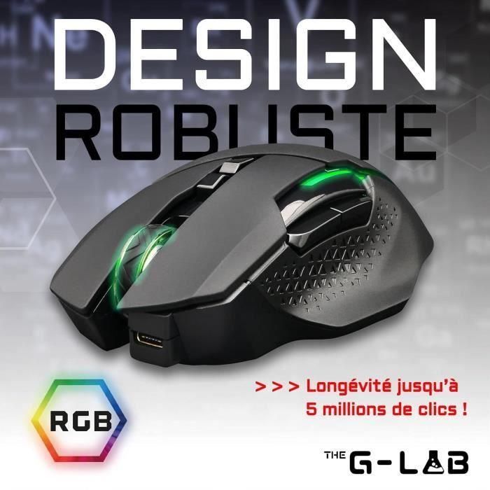 Ratón de juego RGB inalámbrico El g -lab 7200 dpi - negro 3 Ratón de juego RGB inalámbrico El g -lab 7200 dpi - negro 3