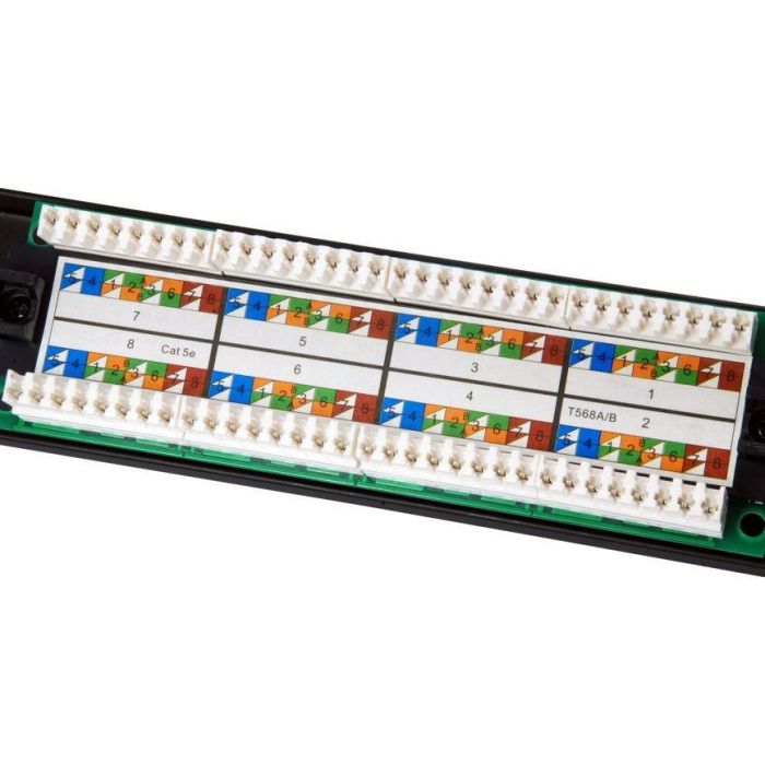 Equip Patchpanel 16x RJ45 Cat5e 19" 1HE ungeschirmt schwarz 4 Equip Patchpanel 16x RJ45 Cat5e 19" 1HE ungeschirmt schwarz 4
