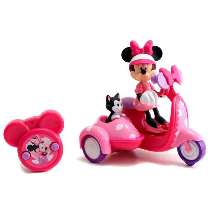 JADA TOYS Moto Radio Control Scooter Minnie Disney 19cm, 1 Canal, Mando Muñeca, +3 Años 1