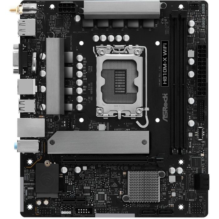 ASRock H810M-X WiFi Placa Base (1851) 0 ASRock H810M-X WiFi Placa Base (1851) 0