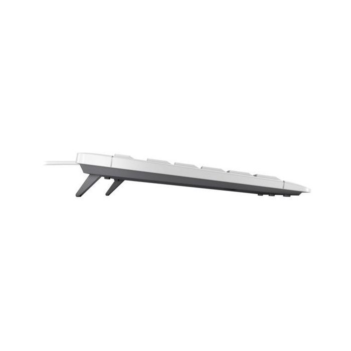 CHERRY TAS STREAM KEYBOARD TKL Corded EU-Layout grau 2