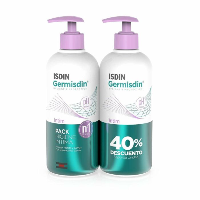 Isdin GERMISDIN INTIM gel de higiene íntima duo protección e hidratación 2 x 500 ml