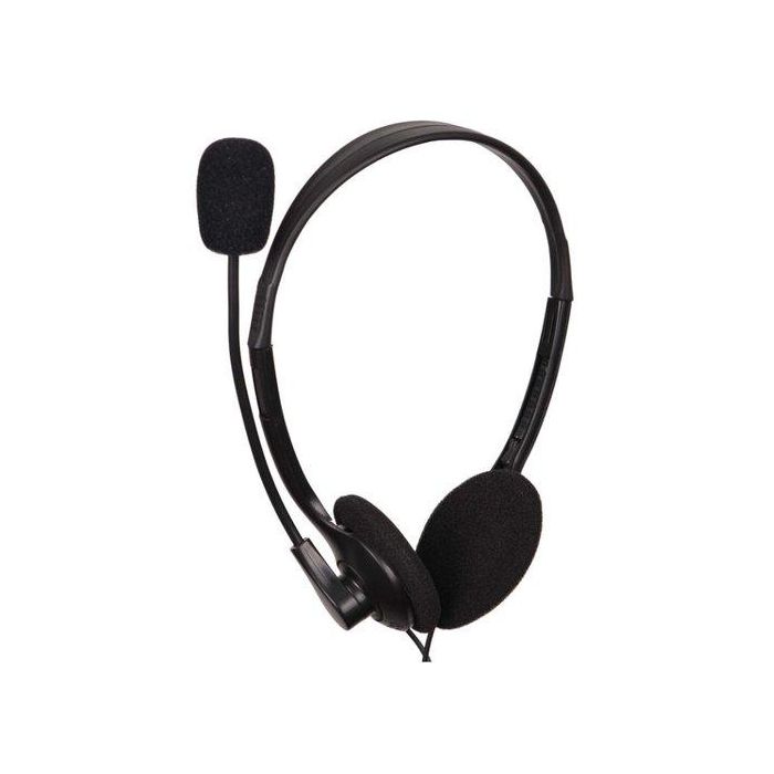Auriculares Gembird Mhs-123 Con Microfono Y Control Volumen Negro