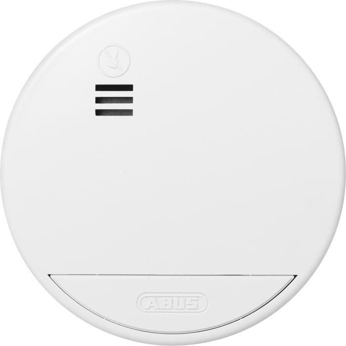 Detector de humo - ABUS - RWM90 - Alarma 85 dB - Protección 40 m² - Certificado DIN EN 14604 1 Detector de humo - ABUS - RWM90 - Alarma 85 dB - Protección 40 m² - Certificado DIN EN 14604 1
