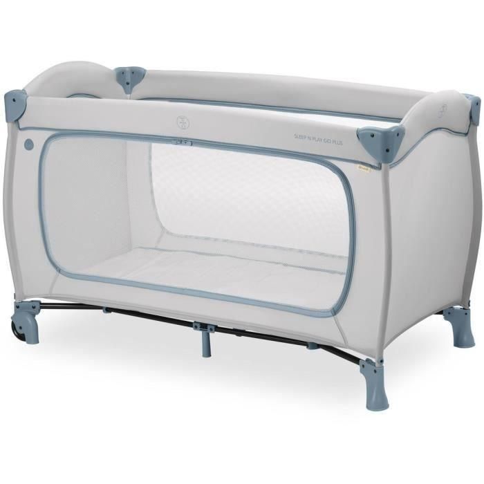 HAUCK SLEEP N PLAY GO PLUS Cuna de viaje plegable con ruedas, 60 x 120 cm, desde el nacimiento, Azul polvoriento 0 HAUCK SLEEP N PLAY GO PLUS Cuna de viaje plegable con ruedas, 60 x 120 cm, desde el nacimiento, Azul polvoriento 0