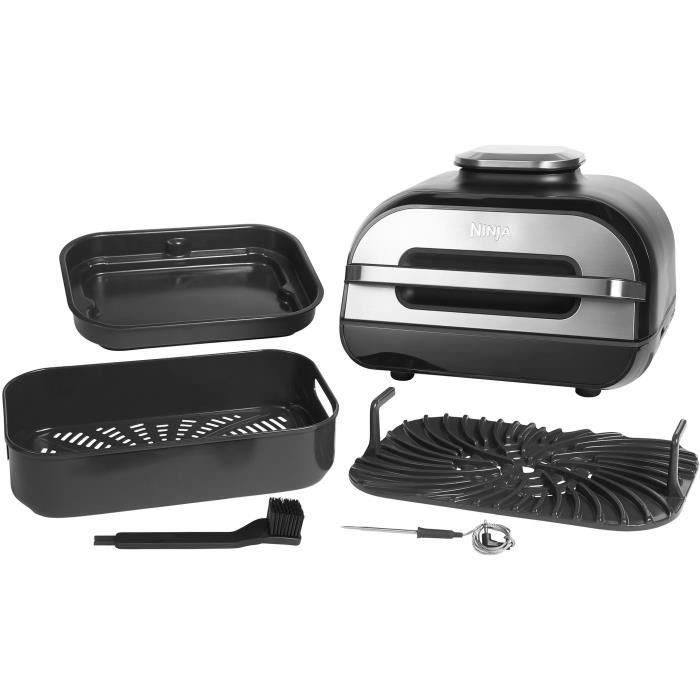 Ninja Parrilla De Interior+Freidora De Aire 6 En 1 Ninja Foodi Ag551Eu NINJA AG551EU 2 Ninja Parrilla De Interior+Freidora De Aire 6 En 1 Ninja Foodi Ag551Eu NINJA AG551EU 2
