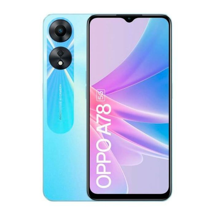 Smartphone Oppo A78 4 GB RAM Azul eléctrico 6,56" Smartphone Oppo A78 4 GB RAM Azul eléctrico 6,56"