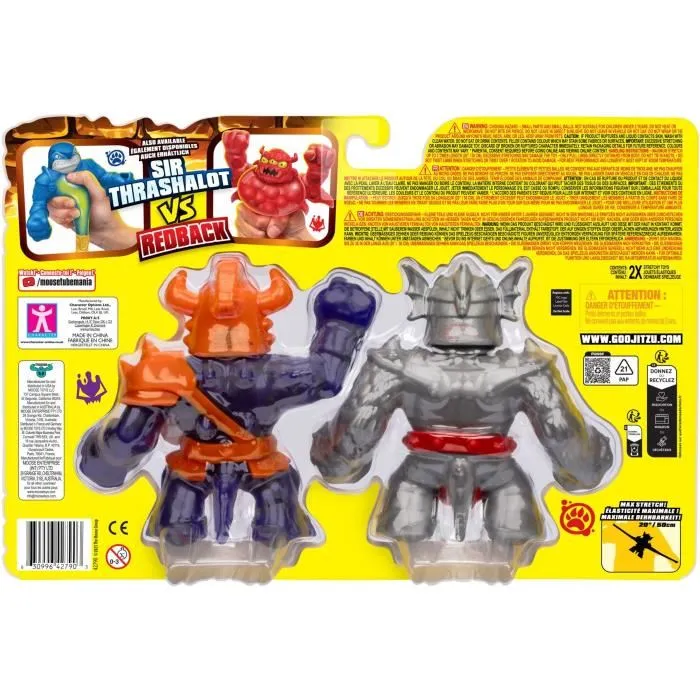 Strikers Blaz vs Corr Figura Duo 11cm Goo Jit Zu - Lucha Épica con Armadura de Guerrero HER0630996427903 1