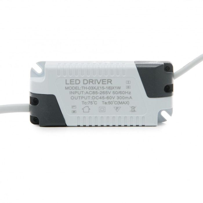 Placa LED 18W 1800Lm 6000ºK Circular Dorado 50.000H [GL-CL-R18N-G-CW] 2