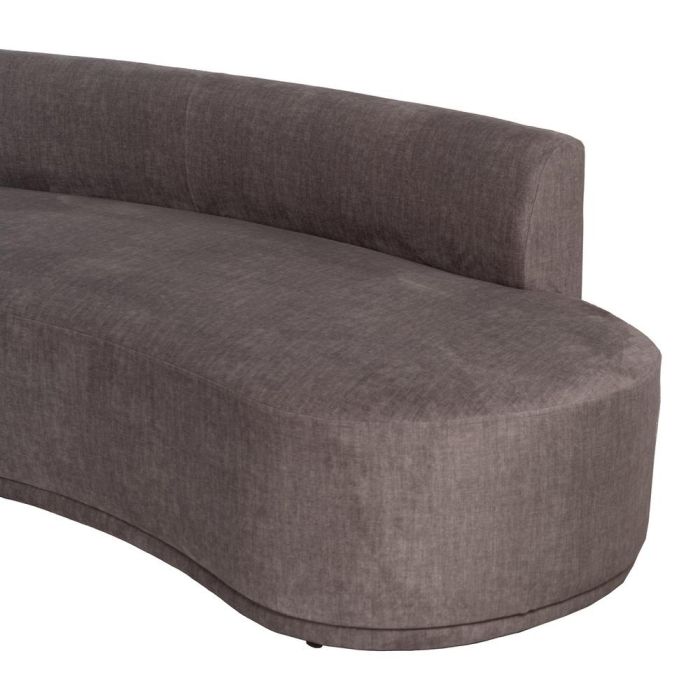 Sofá 3 Piezas Gris Tejido Salón 405 X 112 X 70 cm