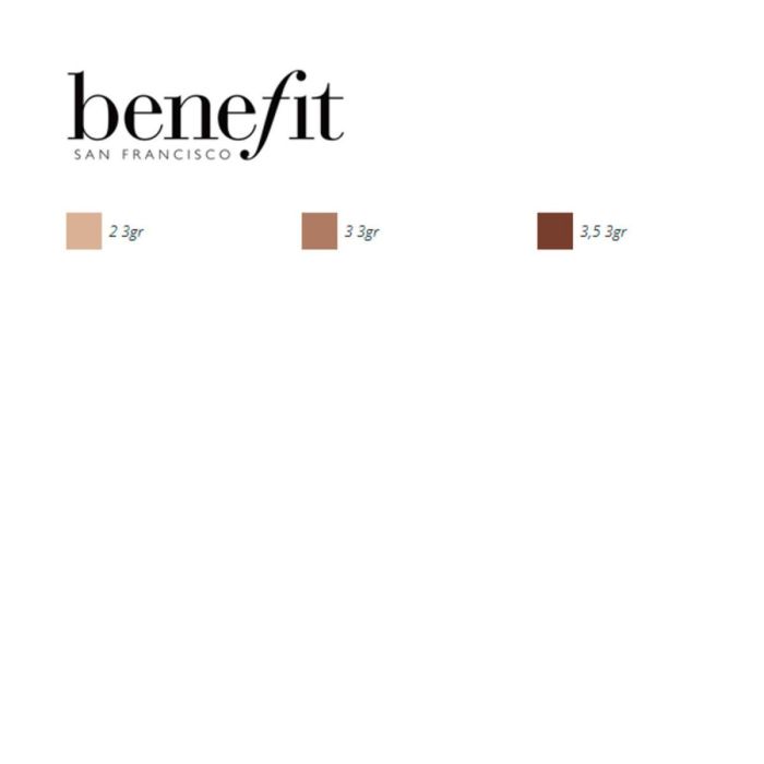 Benefit N° 07567/A GIMME BROW Volumizing Fiber Gel para Cejas, Maquillaje Definidor y Rellenador con Microfibras, Tono #3, Waterproof 3g 5