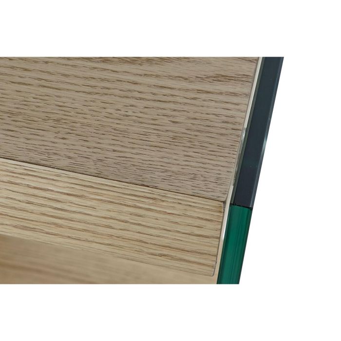 Aparador DKD Home Decor   Transparente Marrón claro Cristal Madera MDF 160 x 45 x 80 cm 5