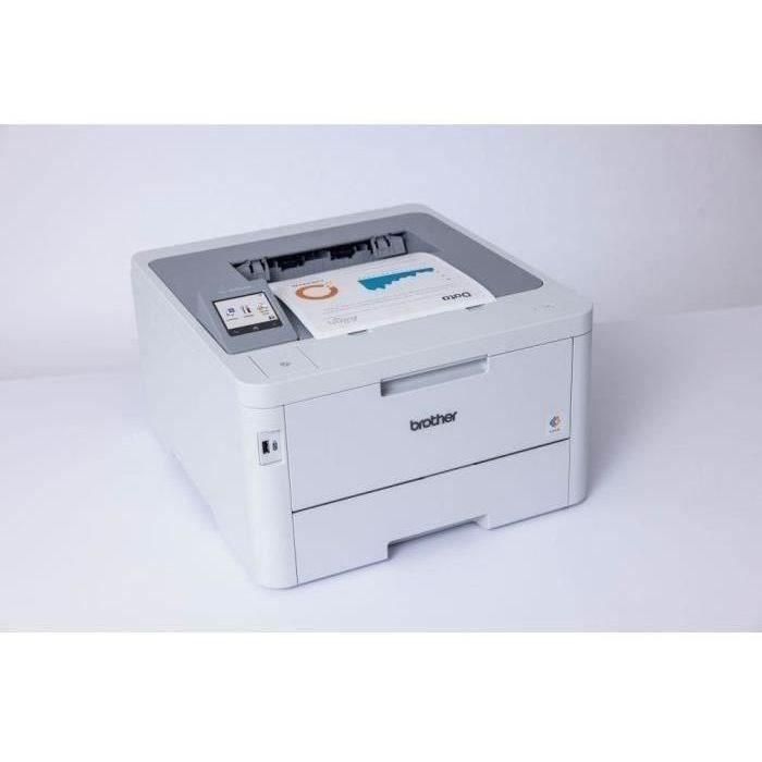 Impresora Láser Color Brother HL-L8240CDW WiFi/ Dúplex/ Blanca 3